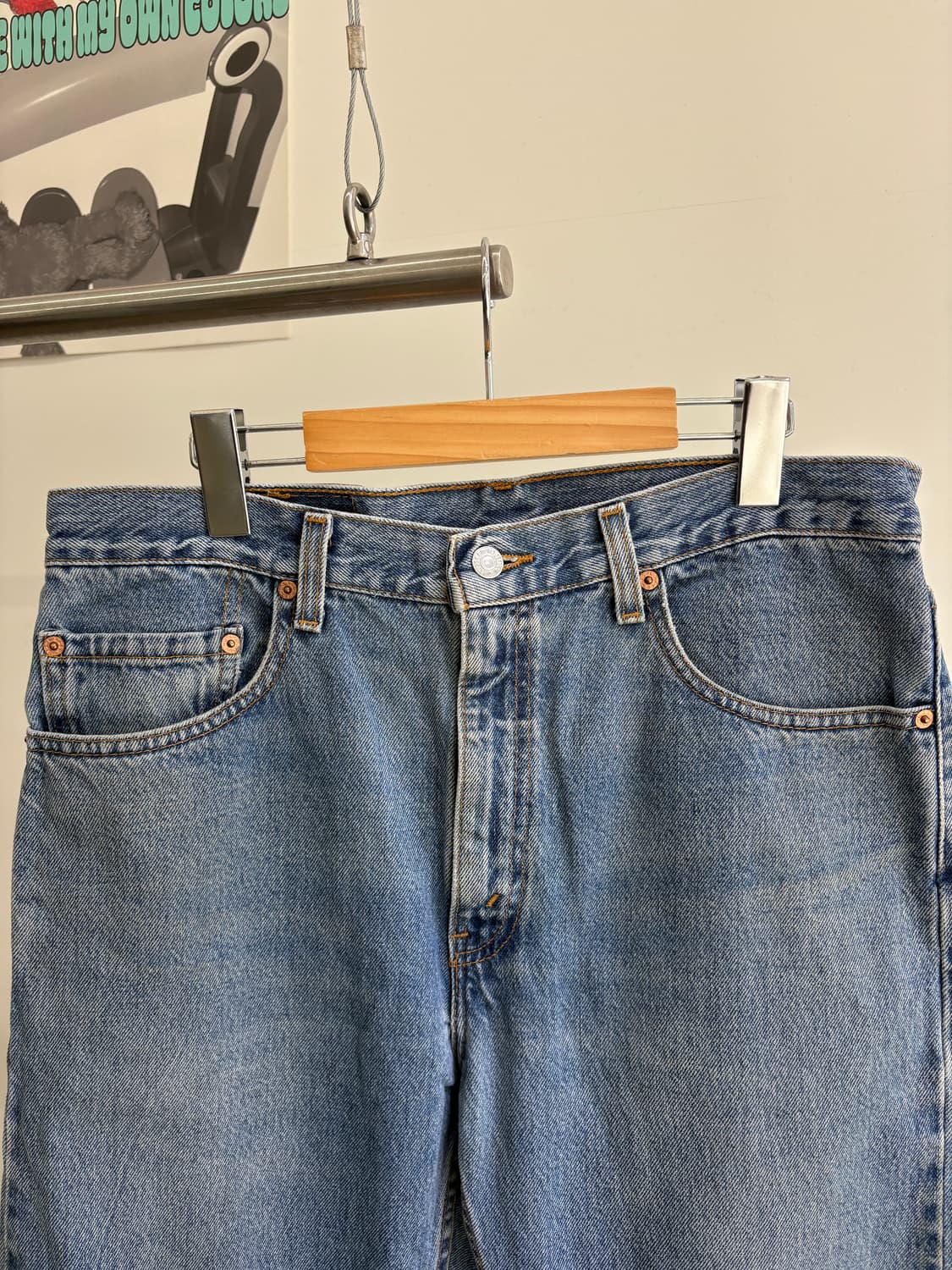 90's LEVIS 505 (Made in USA) 데님팬츠 상품이미지2