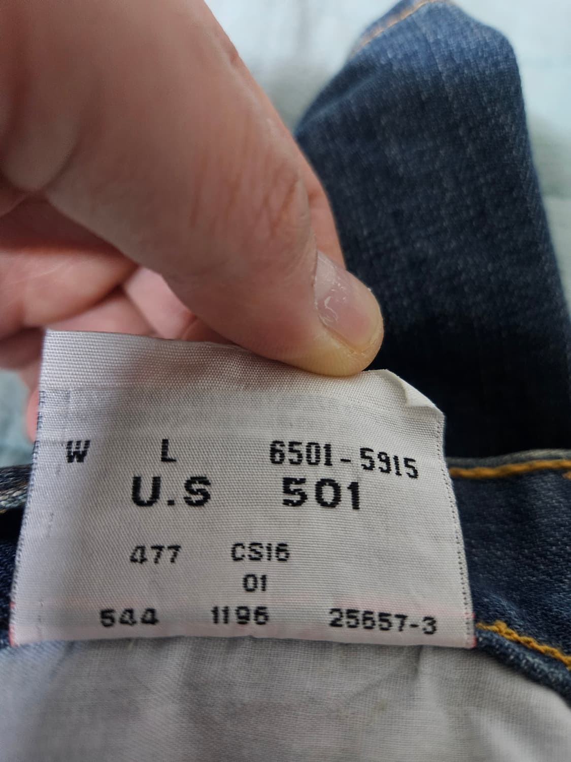 90s 리바이스 6501 상품이미지3