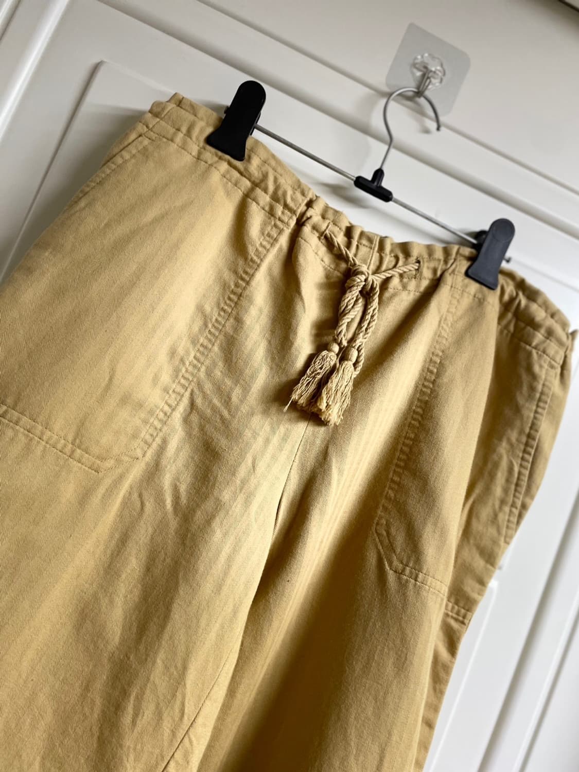 랄프로렌 베이지 여성 린넨 바지 상품이미지2