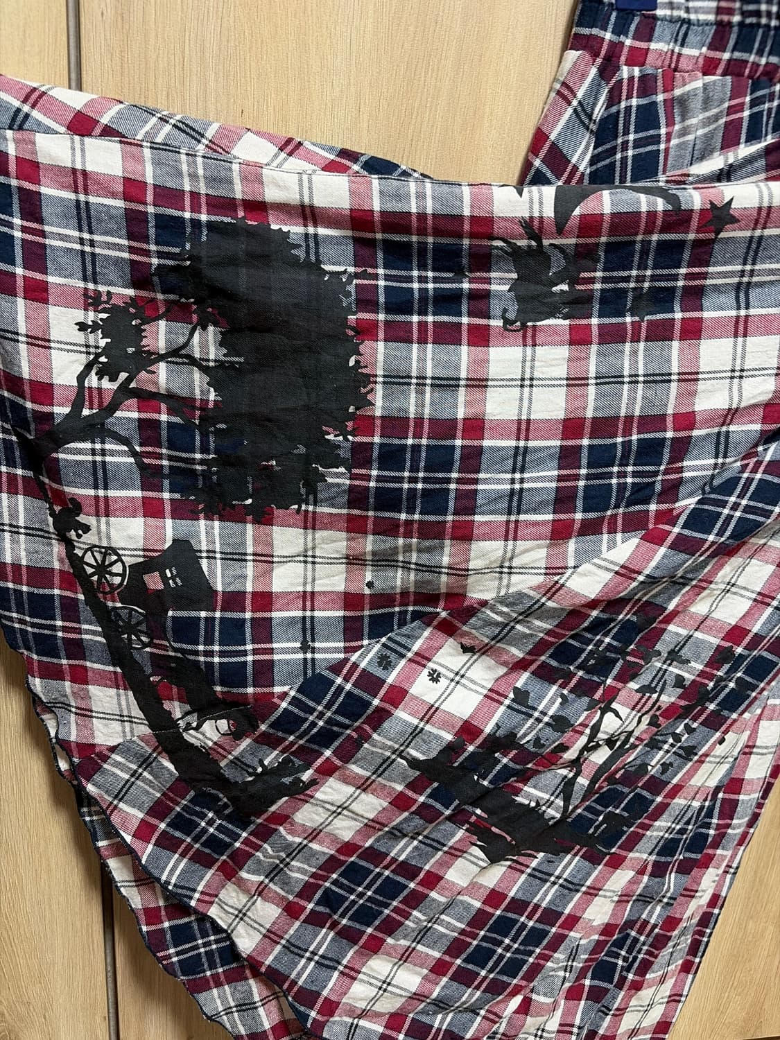 arrow 체크 모리걸 밴딩스커트 스즈코 상품이미지4