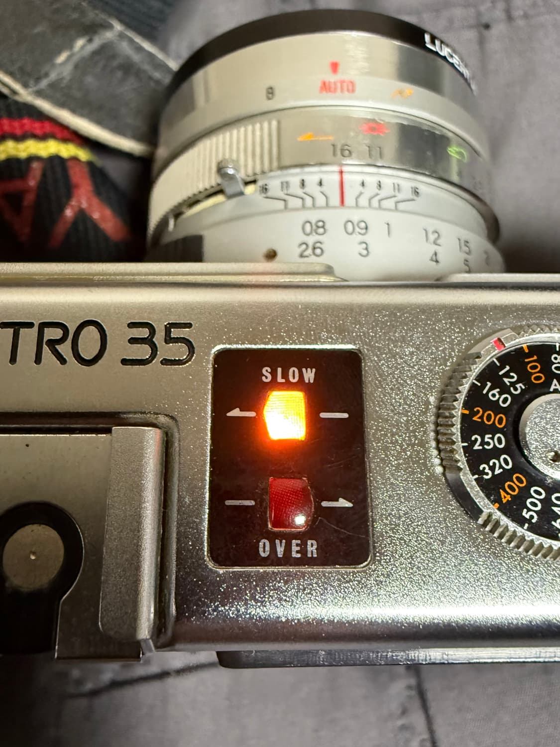 야시카 일렉트로 35 GSN 실버 필름카메라 상품이미지7