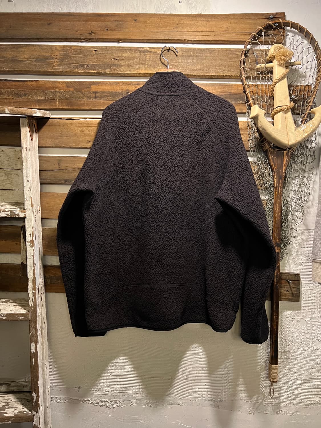 [XL]파타고니아 레트로 블랙 플리스 자켓 상품이미지8