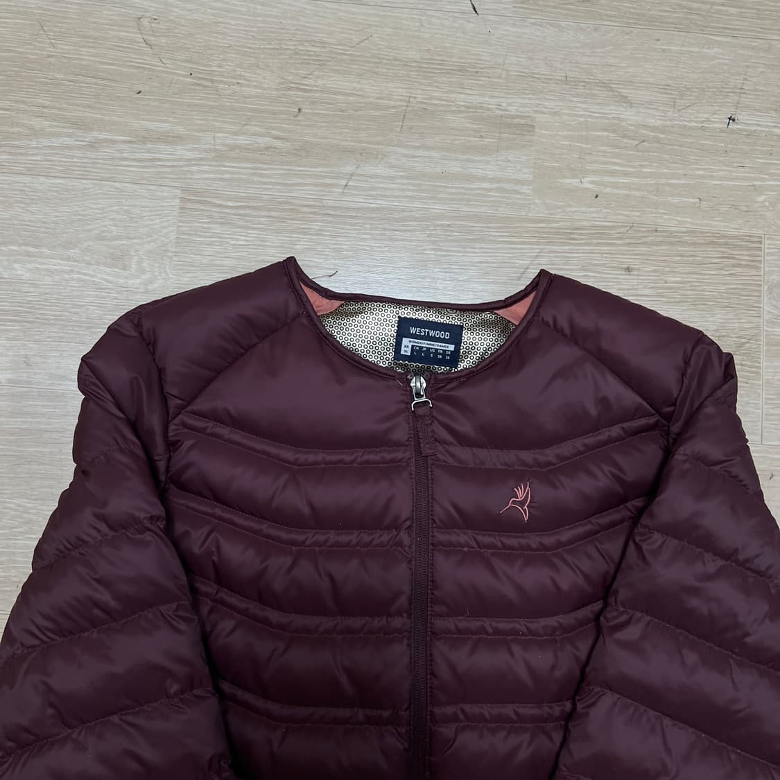 웨스트우드 여성 옴니히트 구스다운 경량패딩 점퍼 [와인] M/95 상품이미지2