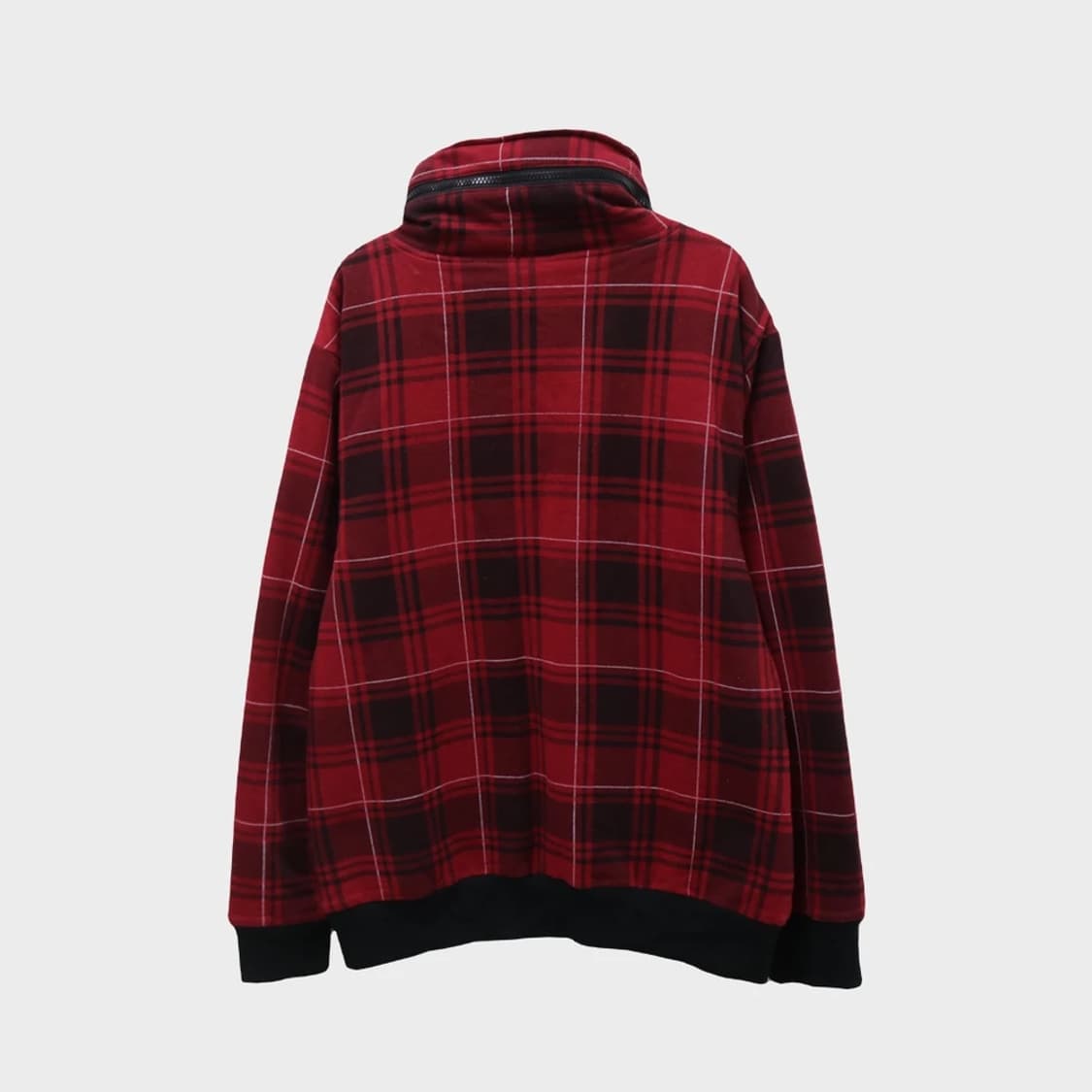 BAD BOY 체크 하이넥 집업 62400 상품이미지2