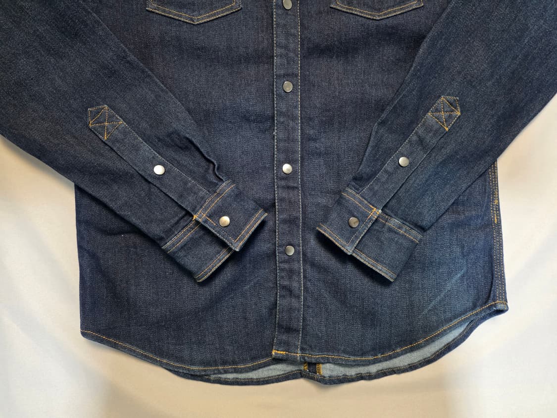 자라 데님 셔츠 남방 긴팔 남성 95 S 사이즈 상품이미지4