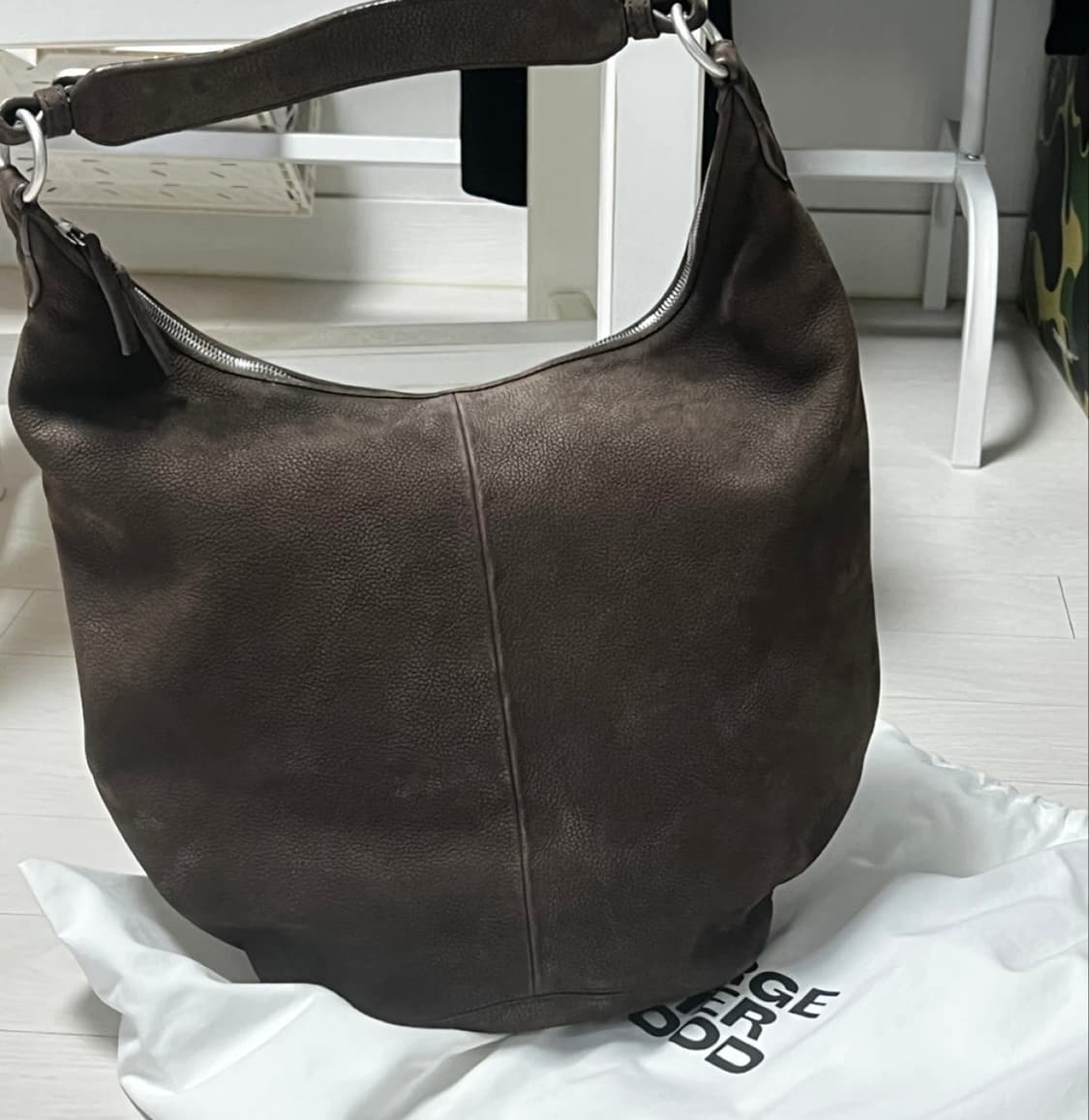 마지셔우드 펌킨백 라지 _ hush nubuck 상품이미지2