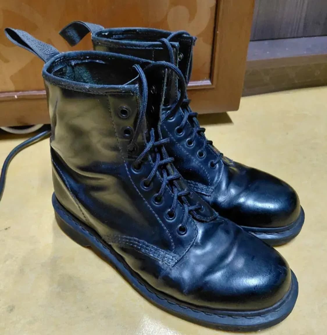 닥터마틴 1460 모노 블랙 8홀 부츠 270 상품이미지2