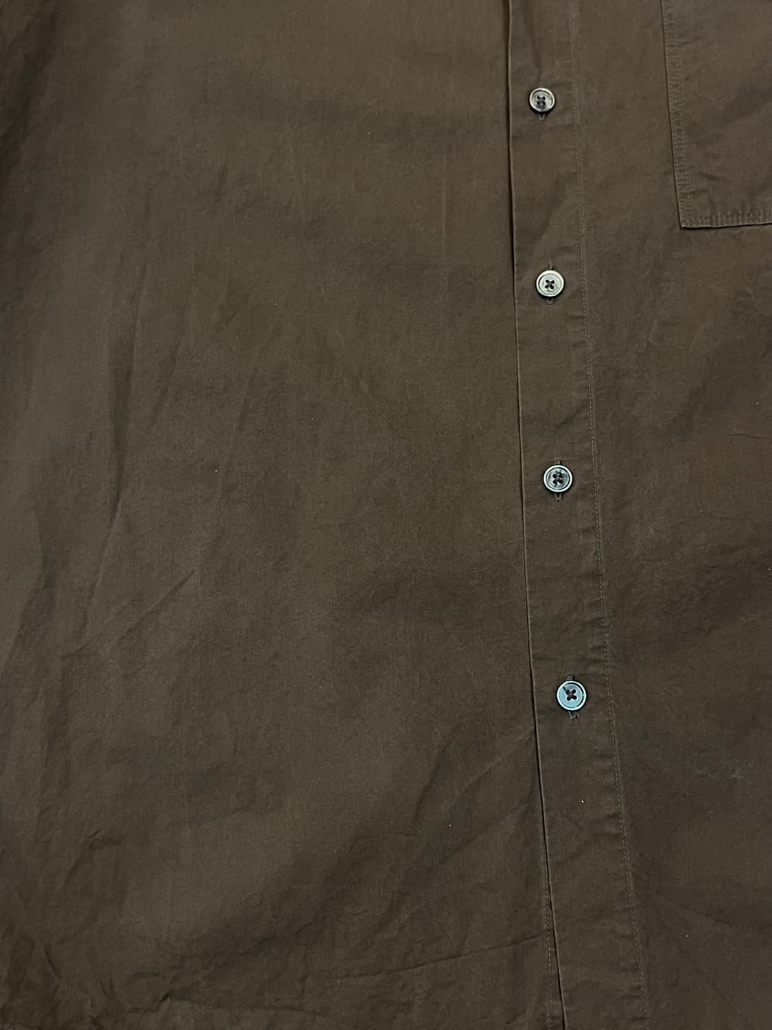 인사일런스 셔츠 브라운 M #csz2050 상품이미지5