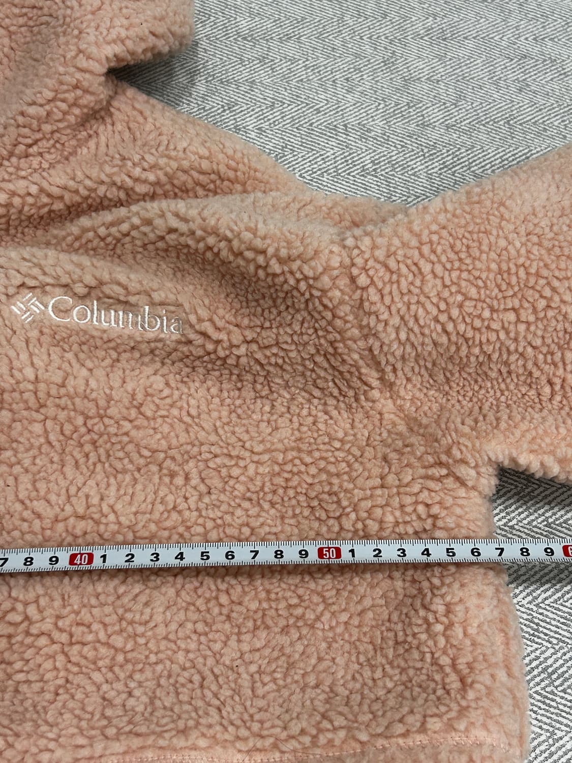 컬럼비아 뽀글이 후리스 핑크 후드집업자켓 M 상품이미지8
