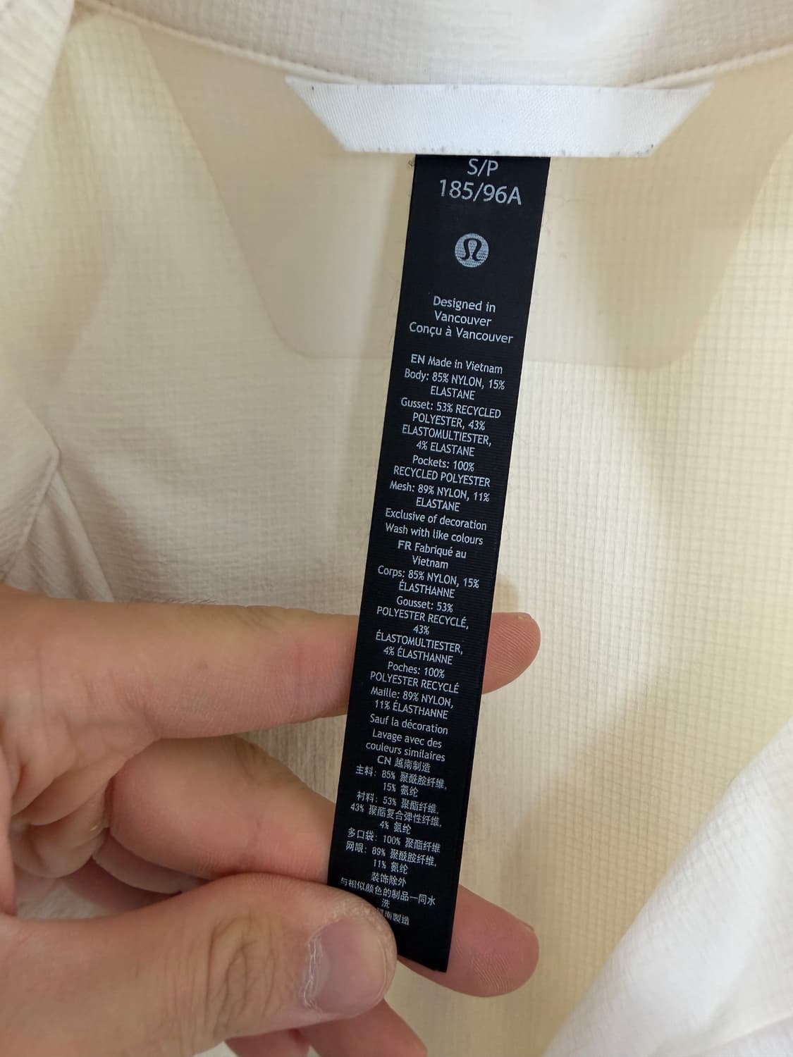 룰루레몬 룰루레몬자켓 룰루레몬바람막이 상품이미지4