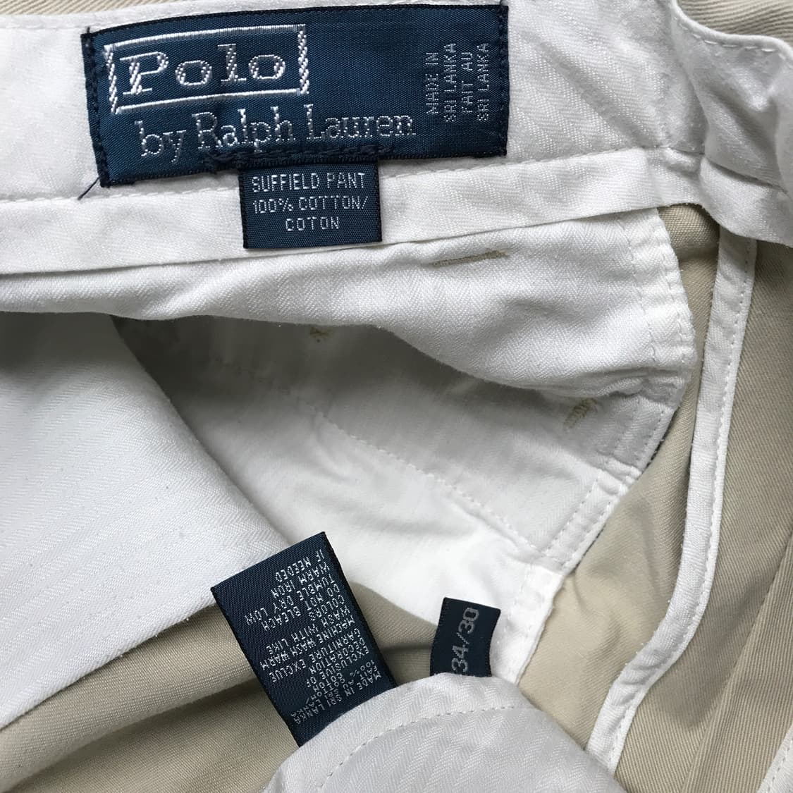폴로 랄프로렌 베이지 치노 팬츠 34/30 상품이미지7
