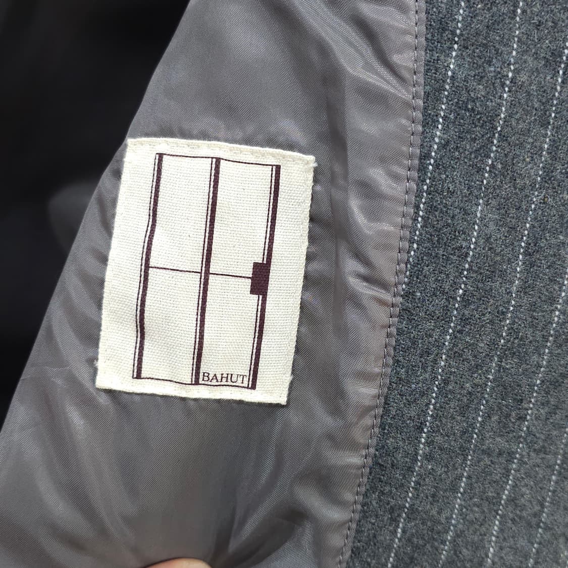 JAPAN BAHUT 스트라이프 코트 자켓- 우먼M 상품이미지8