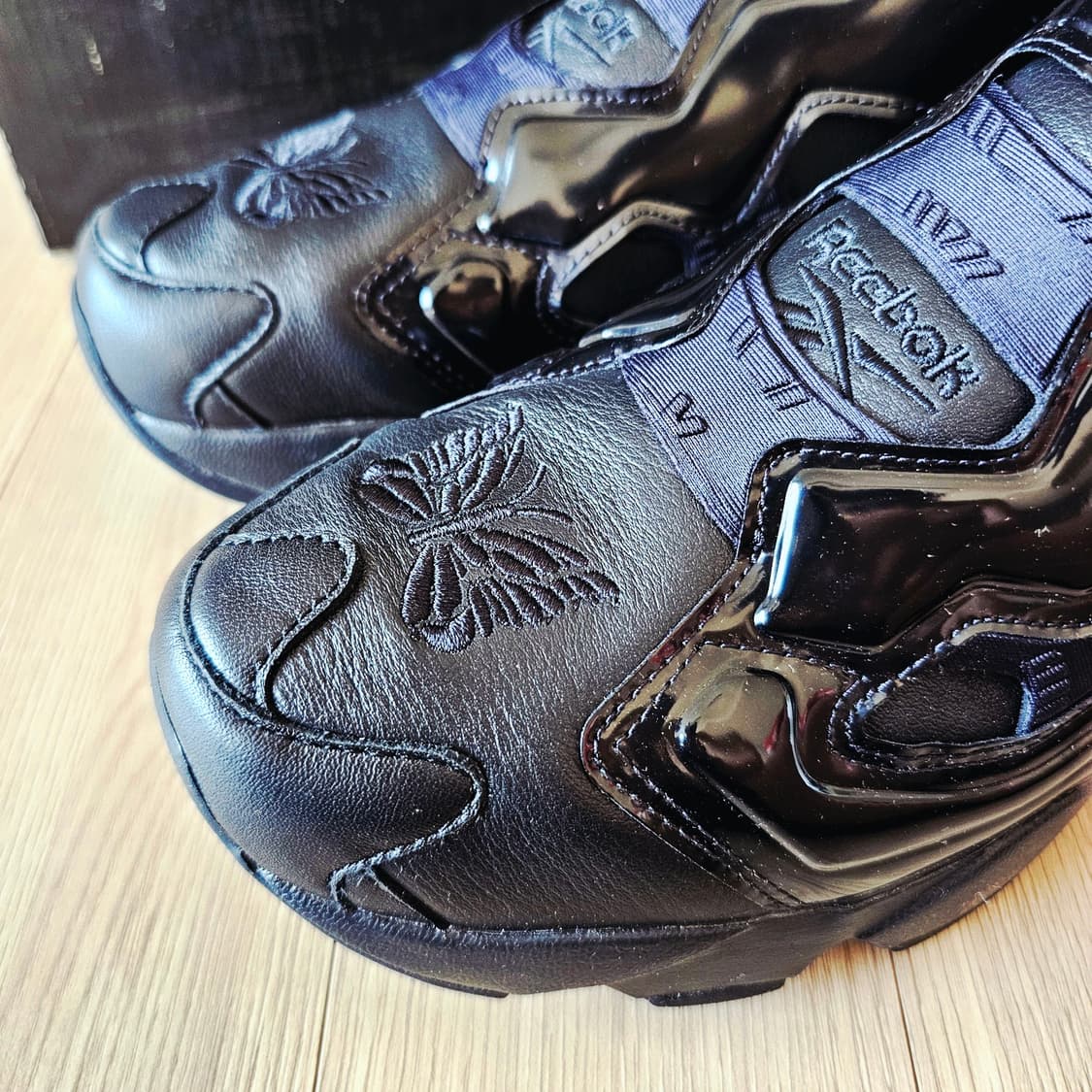 280 새제품) 리복 x 니들스 인스타펌프 퓨리 94 블랙 상품이미지5