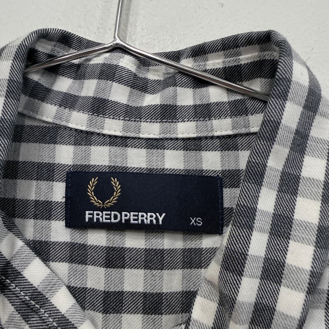 프레드페리 체크 셔츠 상품이미지2
