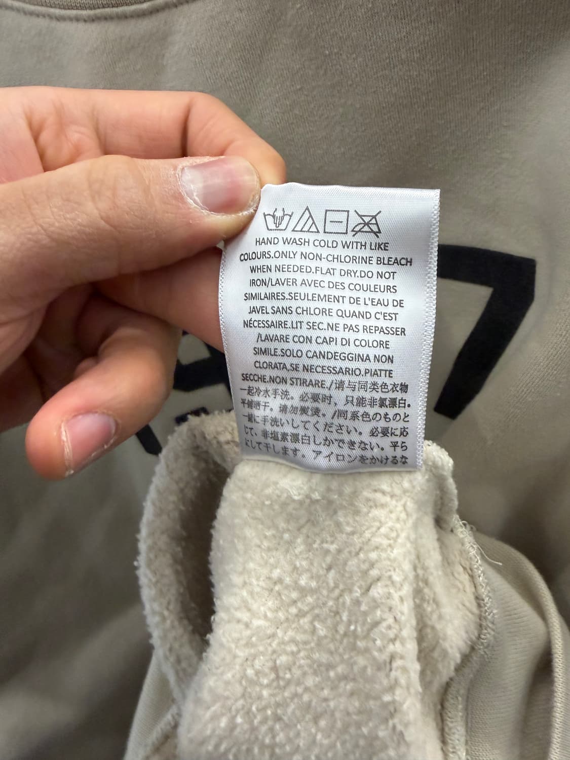 피어오브갓 1977 맨투맨 티셔츠 M 상품이미지7