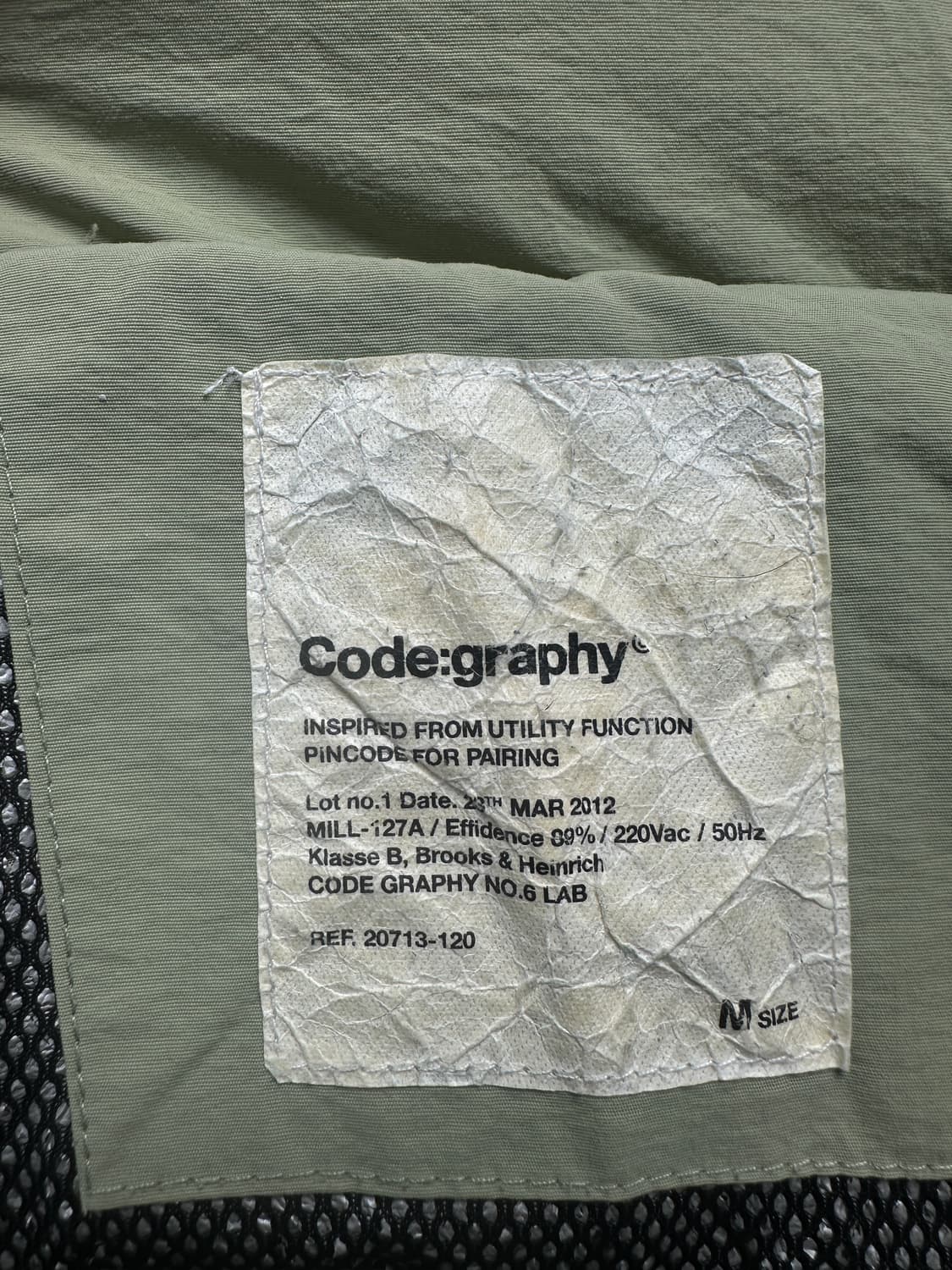 코드그라피 패딩 상품이미지3