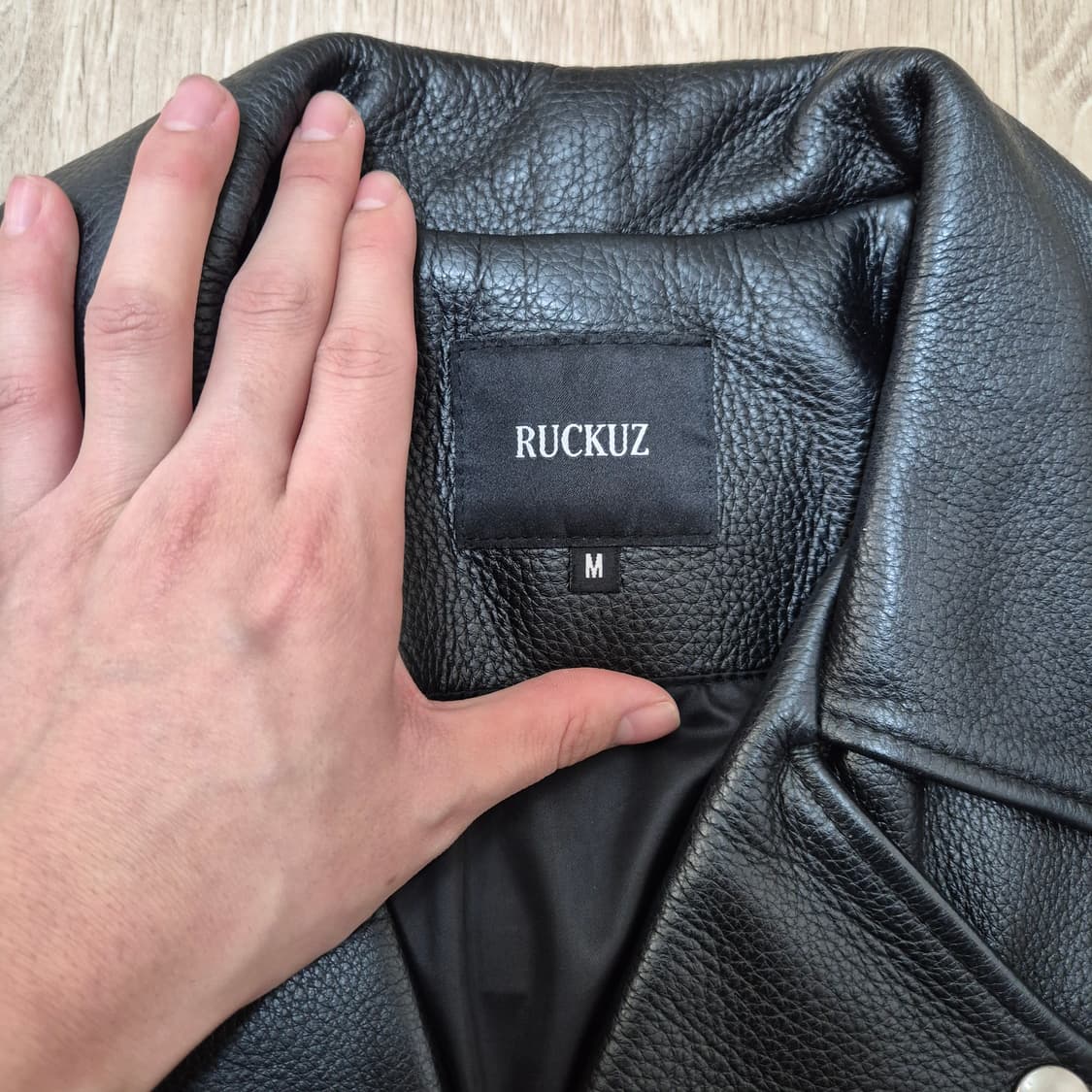 라커즈 남성 더블 라이더 가죽자켓 상품이미지4