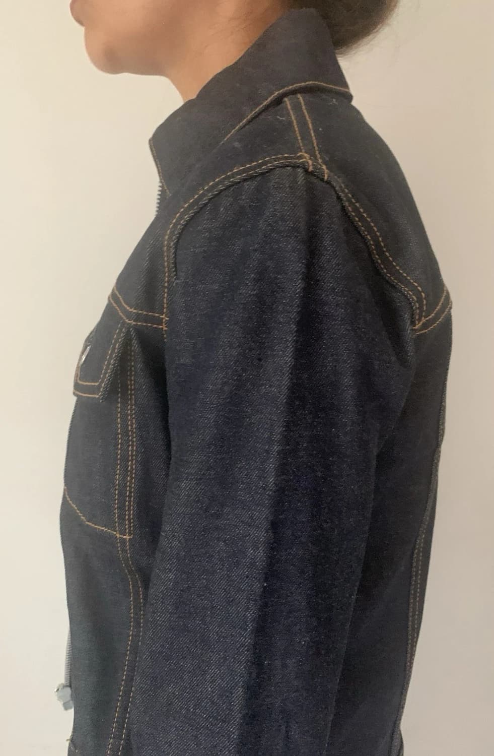 헬무트 랭 로우 데님 집업 트러커 자켓 상품이미지4