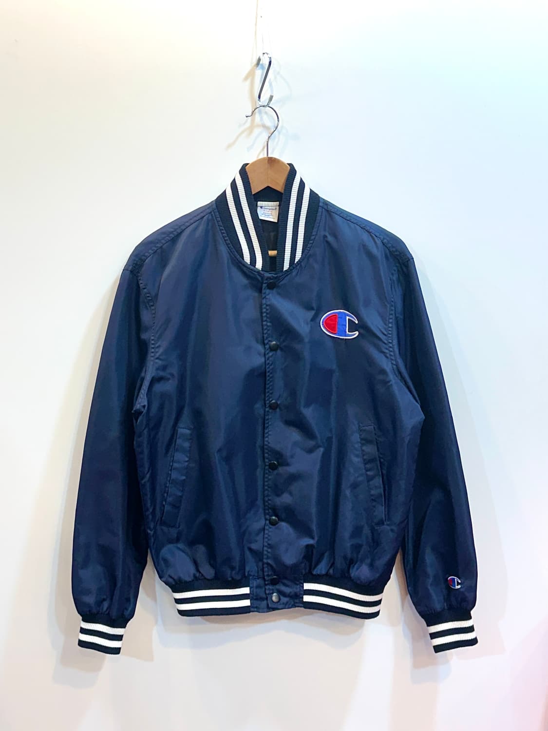 챔피온 스타디움 자켓 네이비 M 상품이미지1