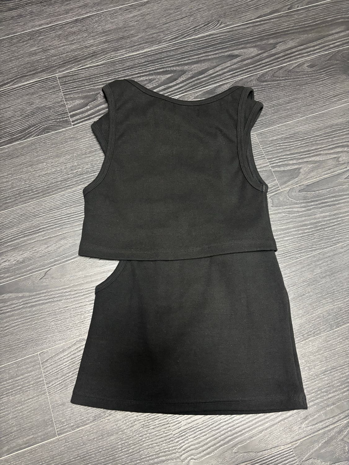 slit layered sleeveless 상품이미지6