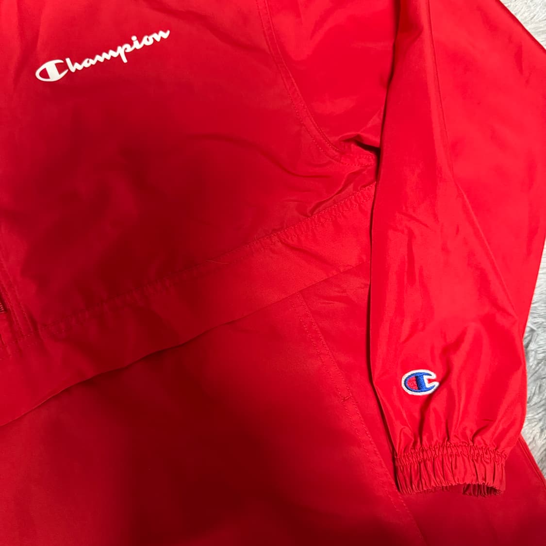 챔피온 경량 반집업 바람막이 M사이즈 상품이미지3