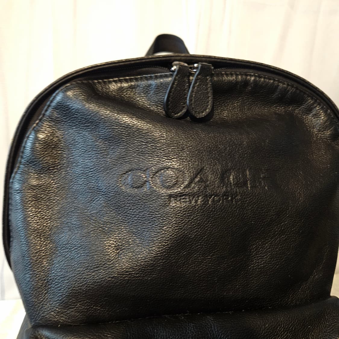 코치(COACH) 찰스 레더 송아지가죽 백팩  상품이미지2
