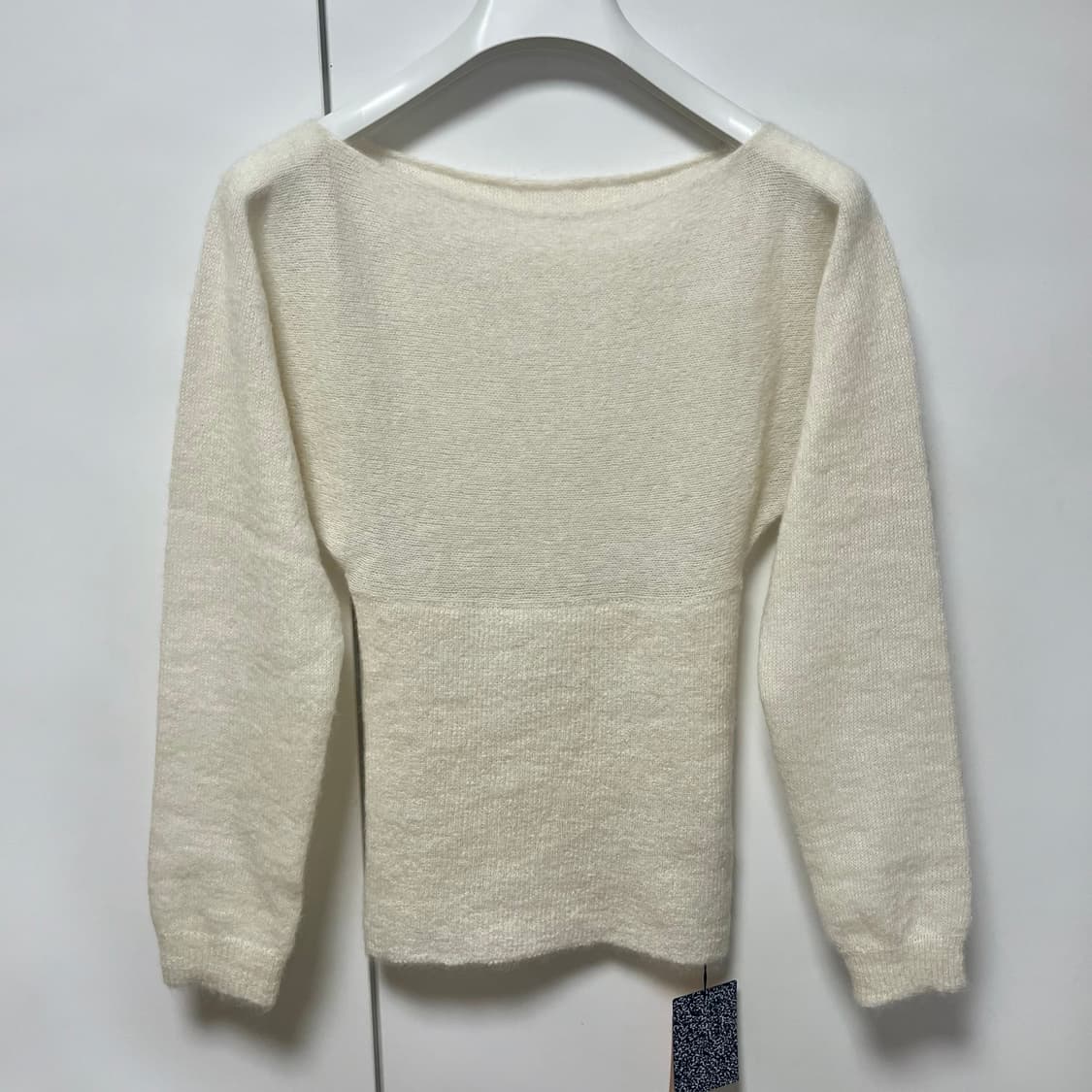 [S]팔로마울 Katz 리브 롱 슬리브리스 탑/에크루 상품이미지1