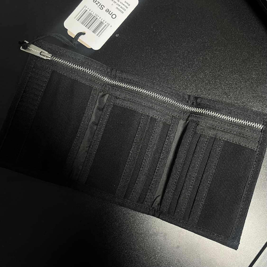 새상품(OS)칼하트WIP 노리치 지갑 월렛 블랙 상품이미지2