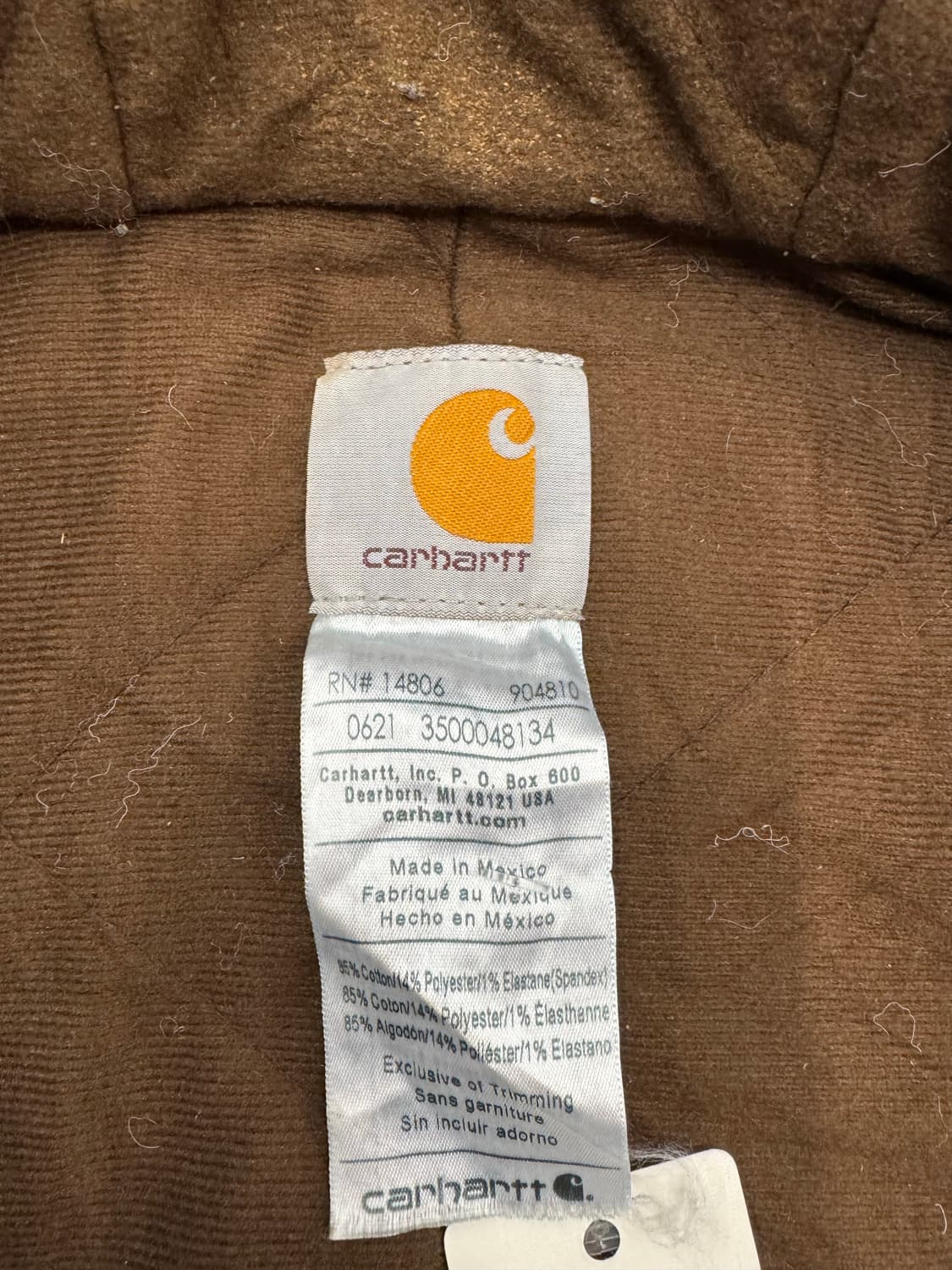 OS)칼하트 빈티지 패치 커스텀 엑티브 자켓 상품이미지5