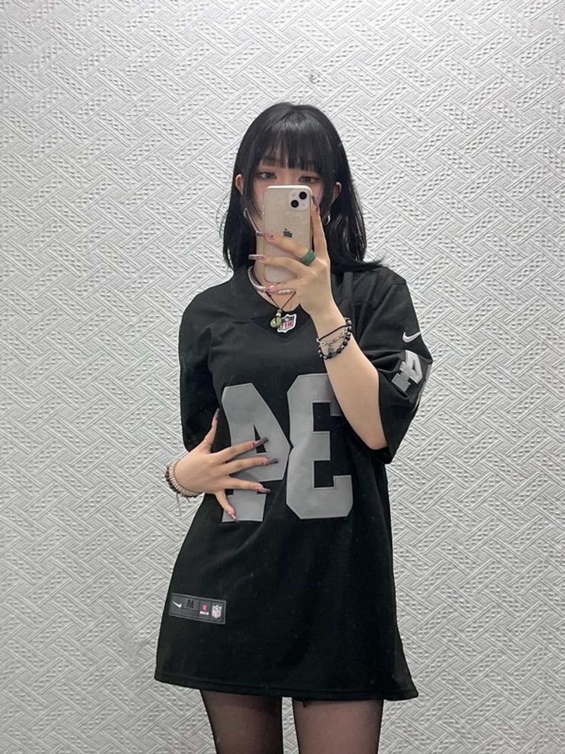 나이키 NFL 레이더스 보 잭슨 유니폼 져지 반팔티 M C11588 상품이미지1