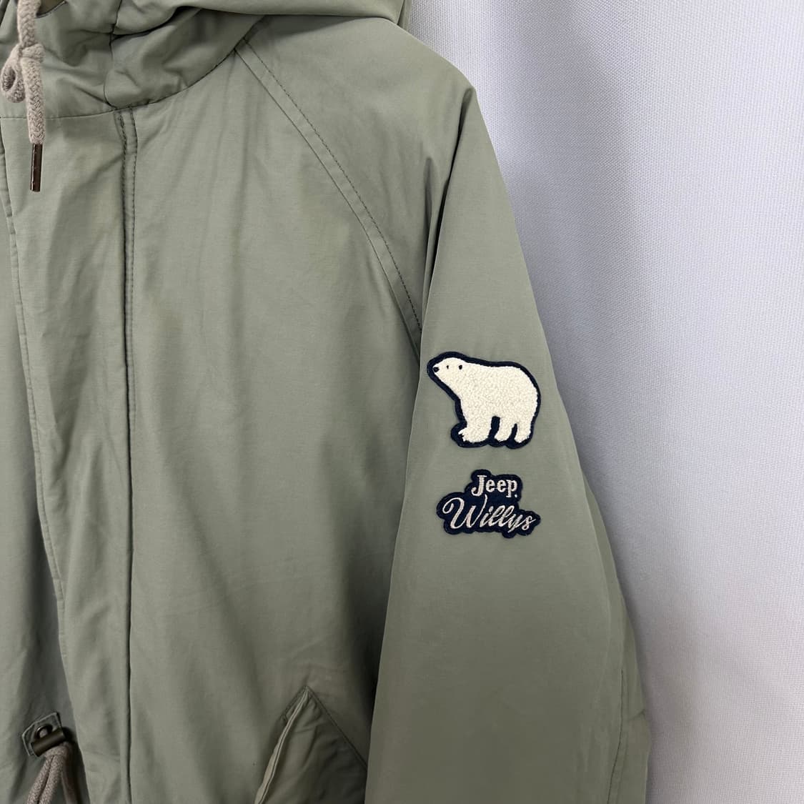   지프 남자 후드 패딩점퍼 오리털 솜빵빵 100 L  WEOE 상품이미지3