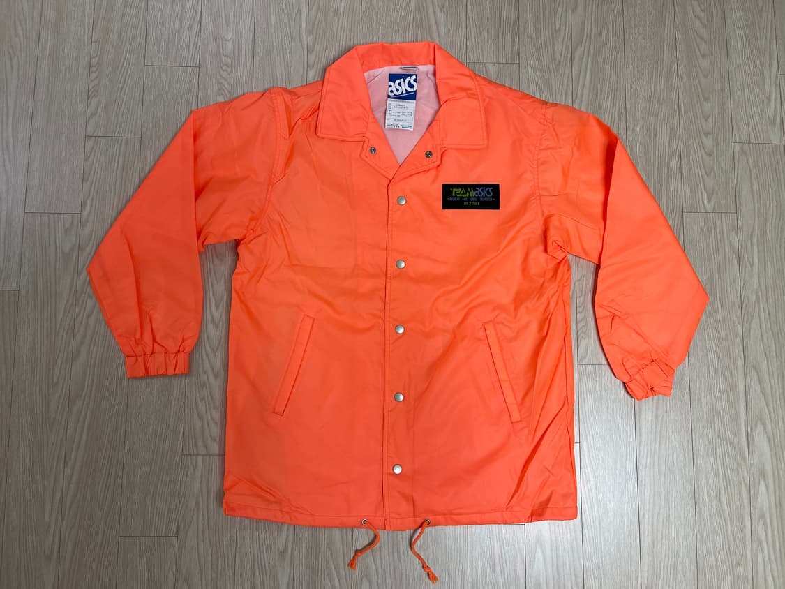 아식스 00s 올드 코치 자켓 ASICS OLD 2000 오렌지 L 상품이미지1
