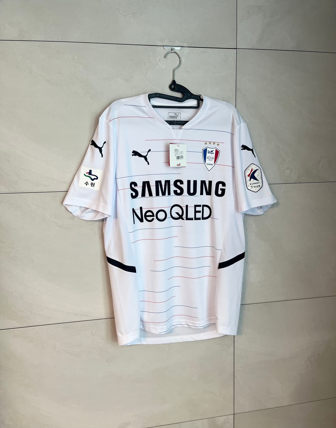 [새상품/XL] 푸마 수원삼성 권창훈 유니폼  상품이미지3
