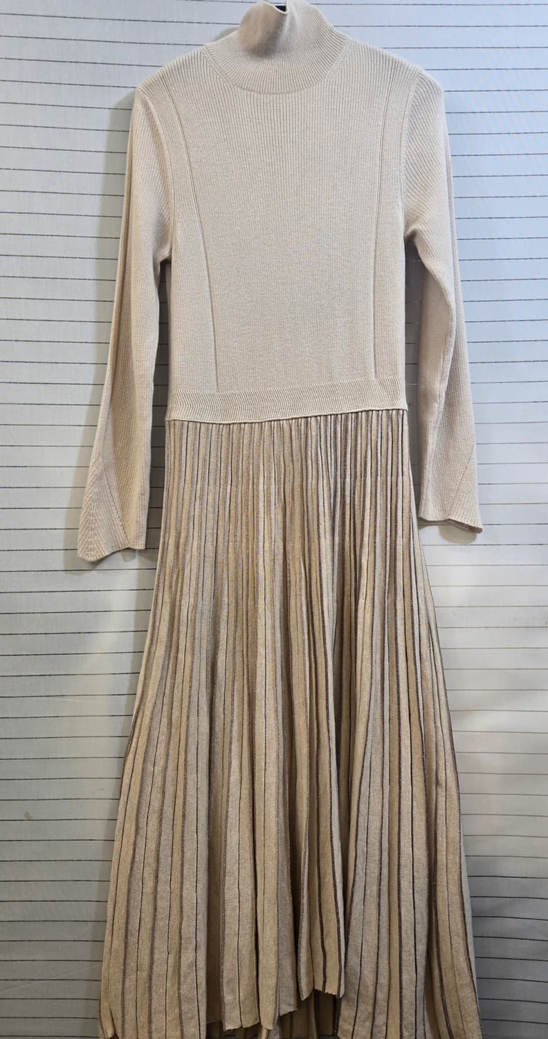 타임니트 플리츠 롱원피스  상품이미지9