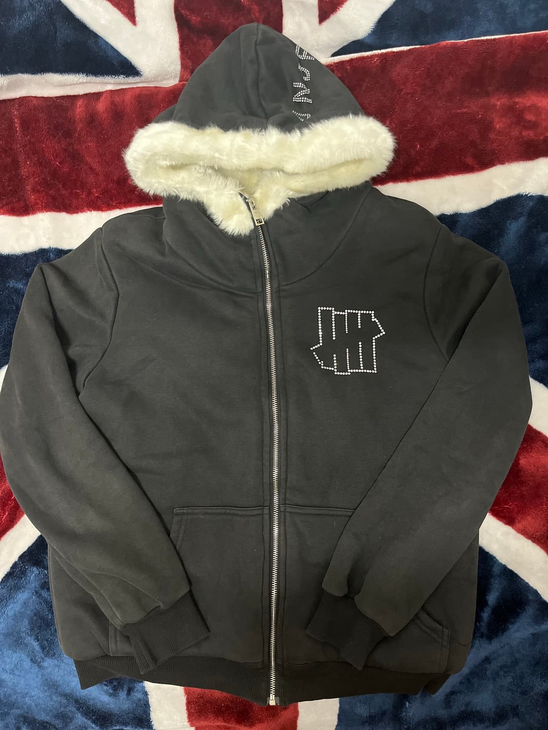 언디피티드 퍼 후드집업 95 상품이미지1