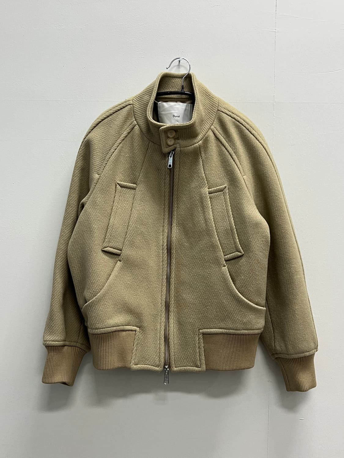 던스트 블루종 울 자켓 베이지 상품이미지2