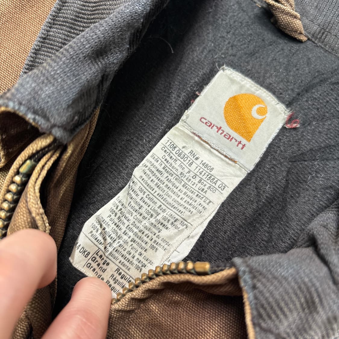 칼하트 j14DKB 산타페자켓 상품이미지8