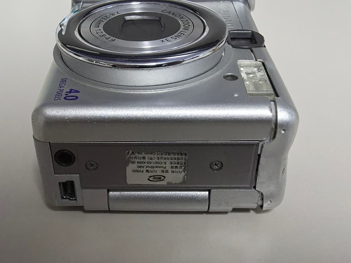 캐논 파워샷 A80 빈티지 디지털카메라 상품이미지4