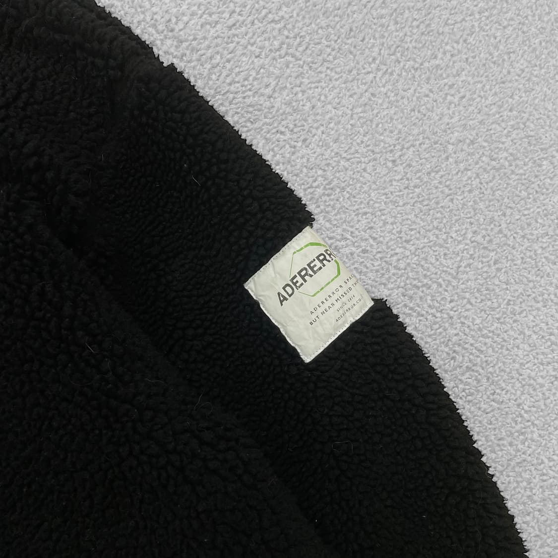 아더에러 19fw 오버 양털 후리스 자켓 블랙 상품이미지3