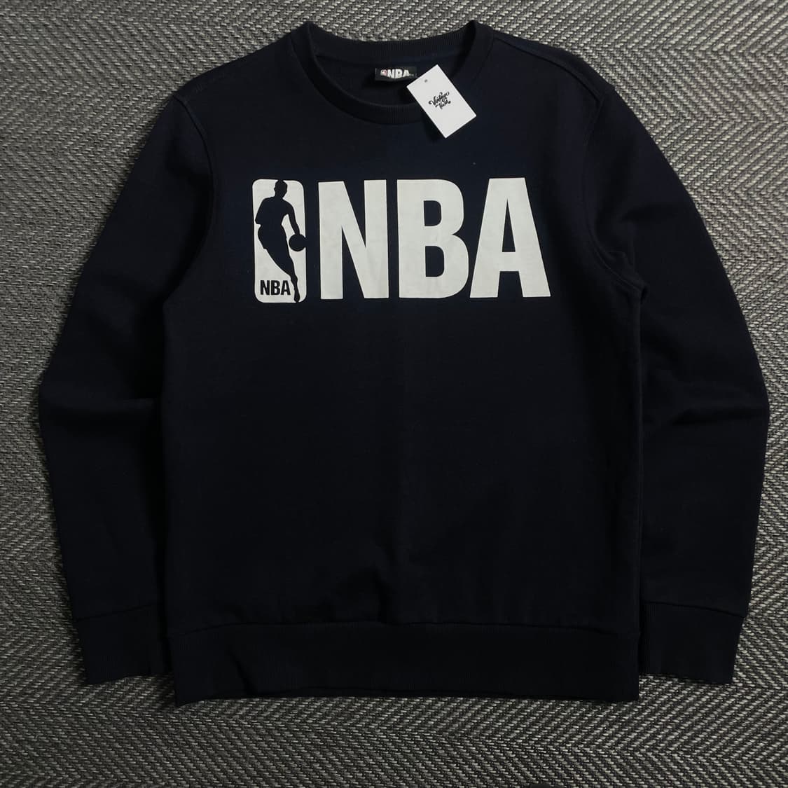 NBA 올드스쿨 빅로고 맨투맨 네이비o 4240 상품이미지1