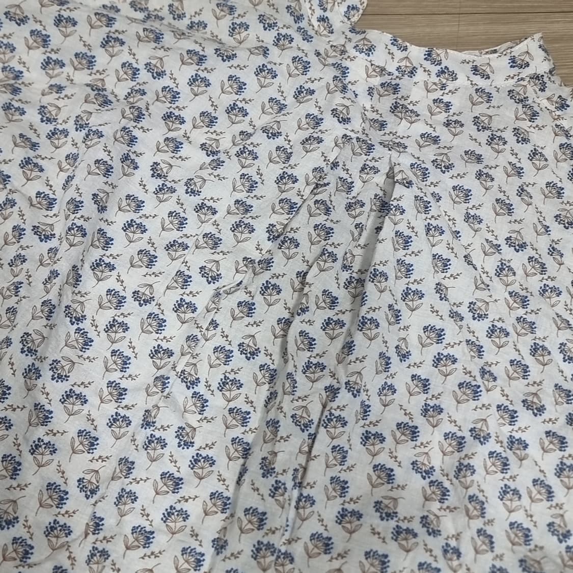 키에나 플라워 프린트 블라우스(실측) 상품이미지6