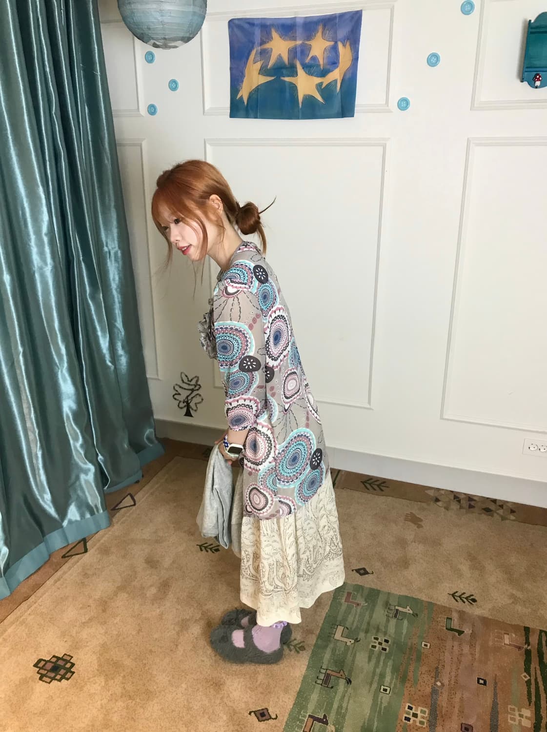 편안하지만 심심하지않은 퍼지는 실루엣이 귀여운 코디셋𖧧𓂃˖₊💐 상품이미지6