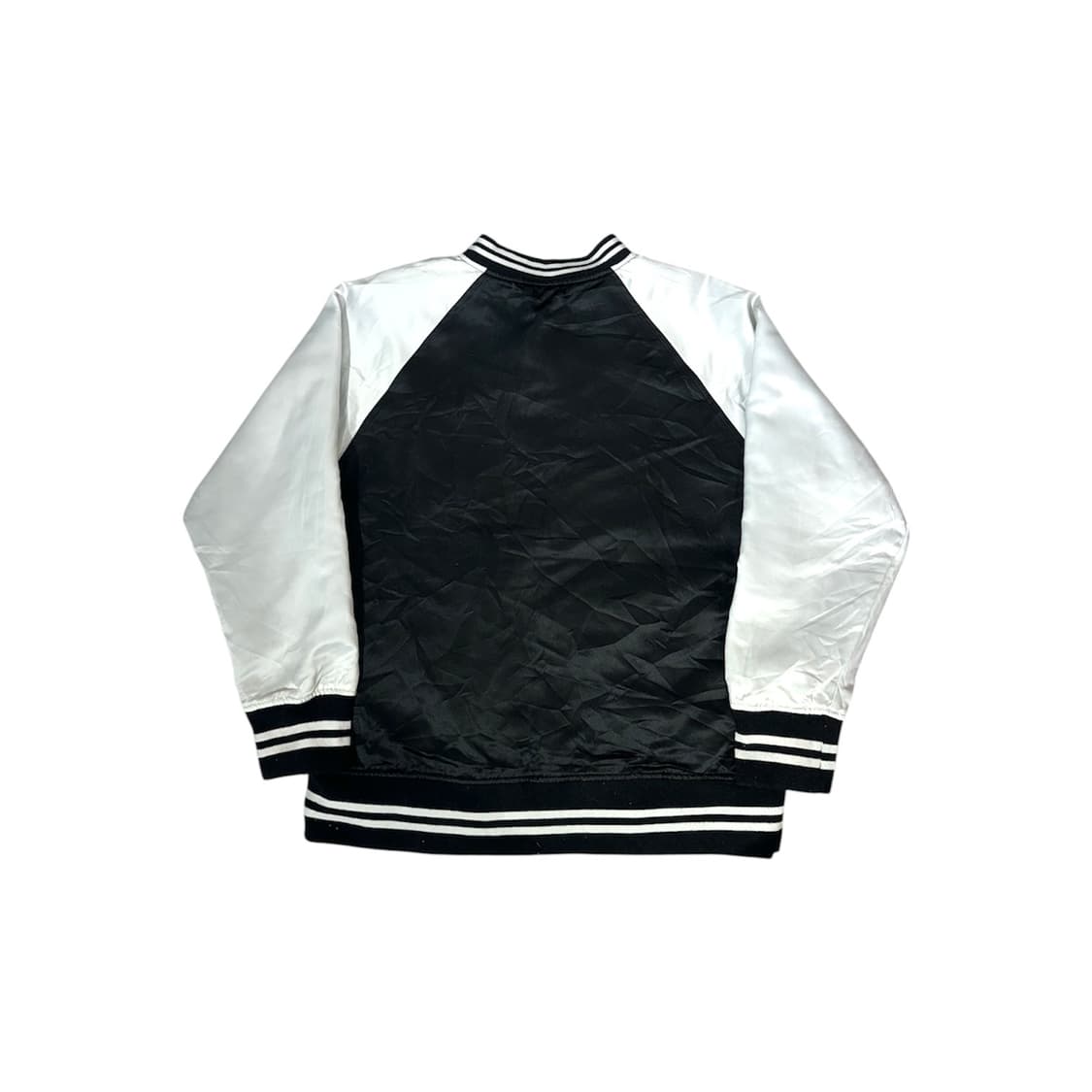 일본 빈티지 블랙 화이트 스카잔 자켓 상품이미지5