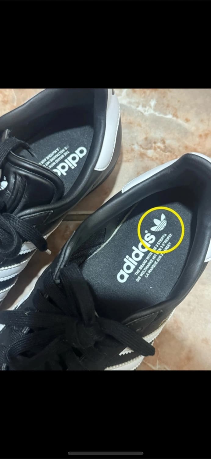 아디다스 가젤 오리지날 가죽 블랙 245 상품이미지4