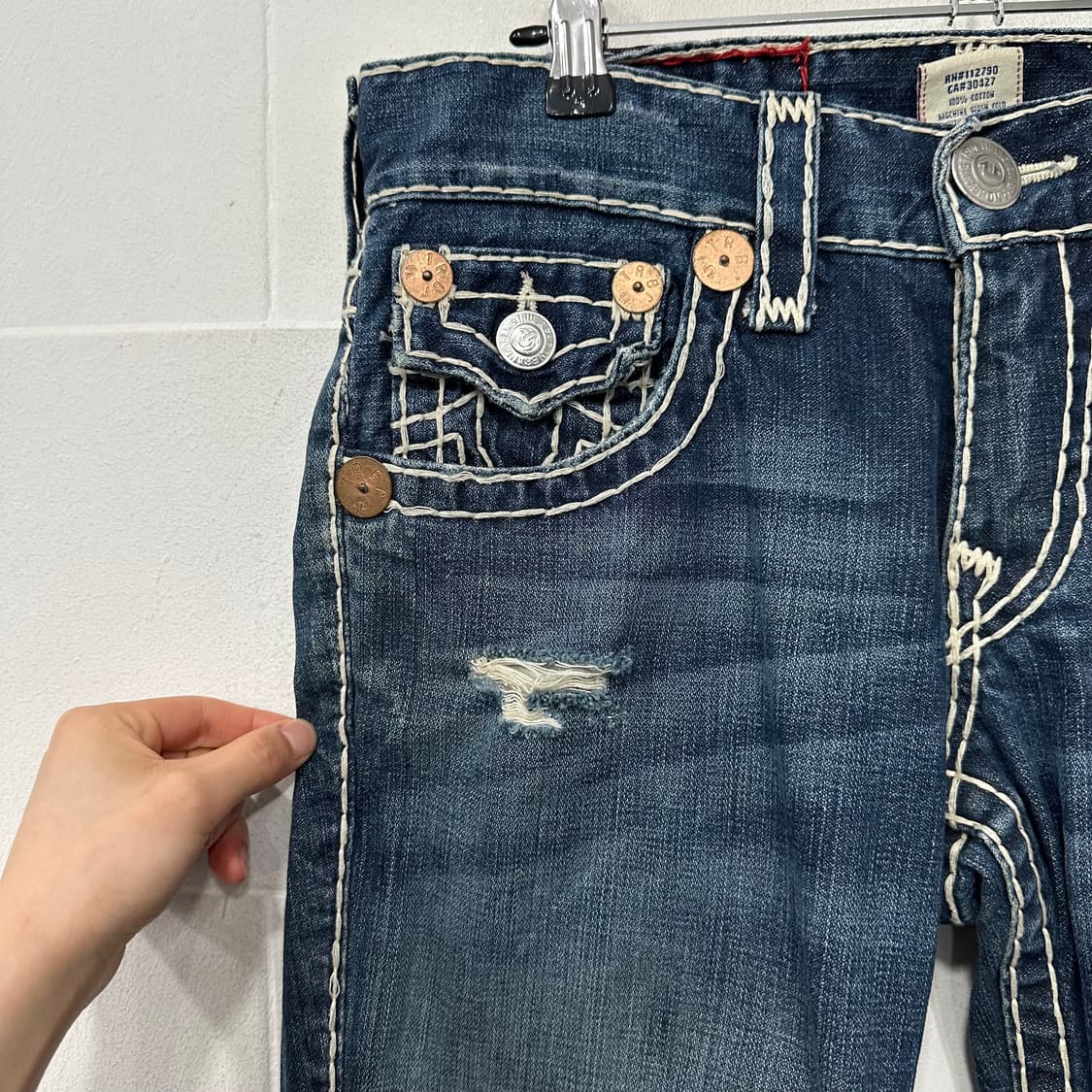 트루릴리젼 데님팬츠 상품이미지5