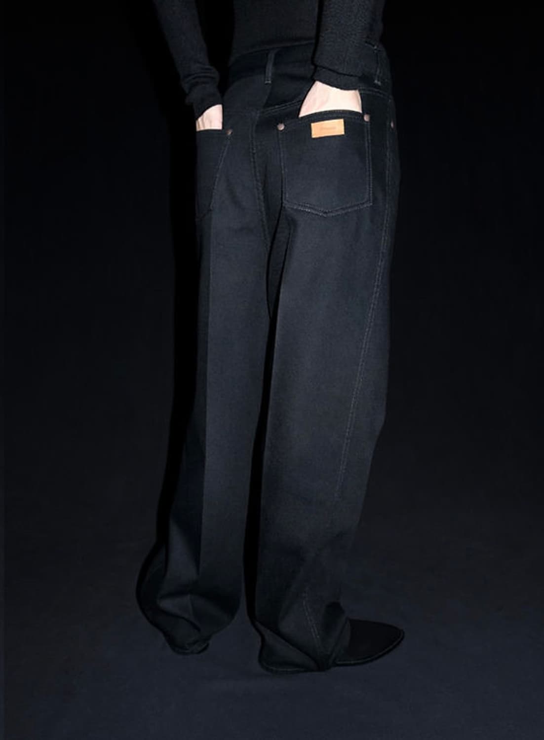 Cristaseya high-waisted denim M 상품이미지2