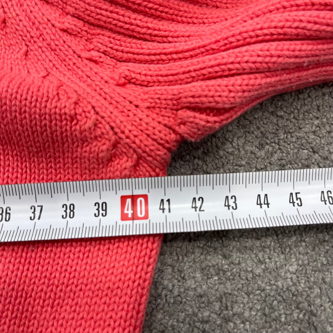 XS 타미힐피거 핑크 니트 집업 가디건 상품이미지7