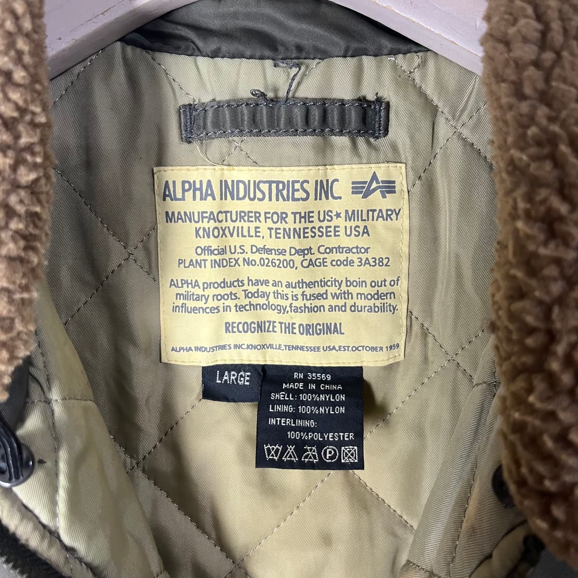 [Alpha] 알파인더스트리 CWU-45/P 밀리터리 봄버자켓 상품이미지5