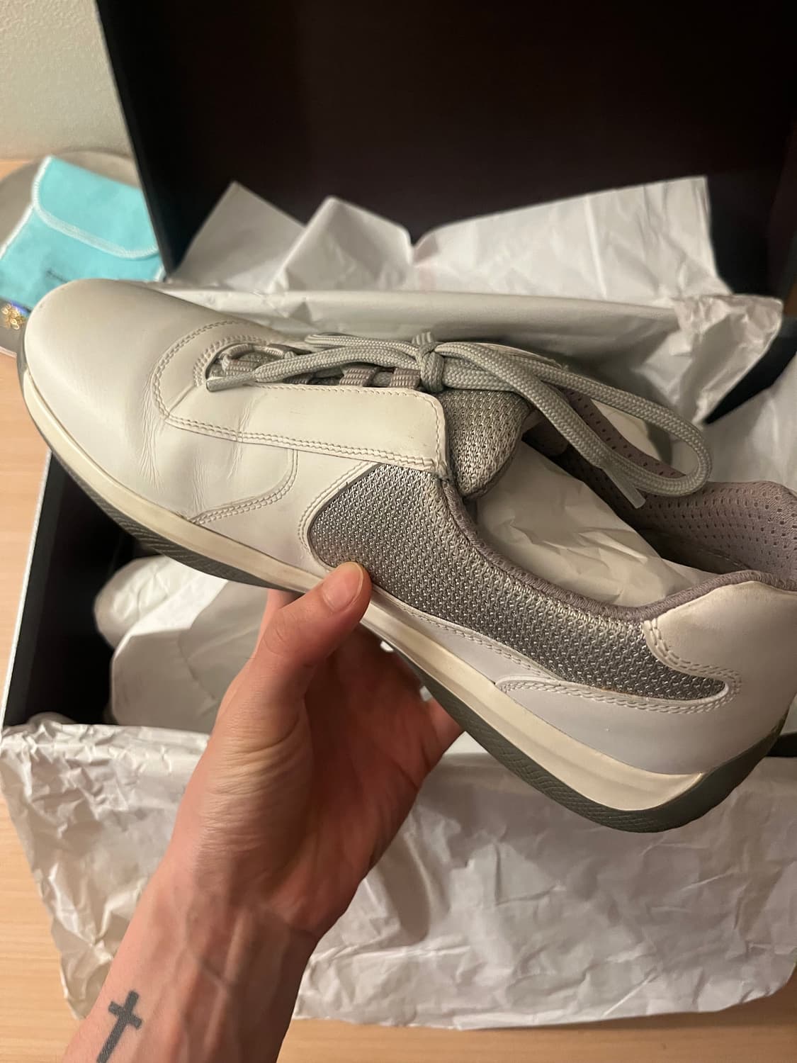 프라다 90's 아메리카컵 빈티지 uk6.5 상품이미지6