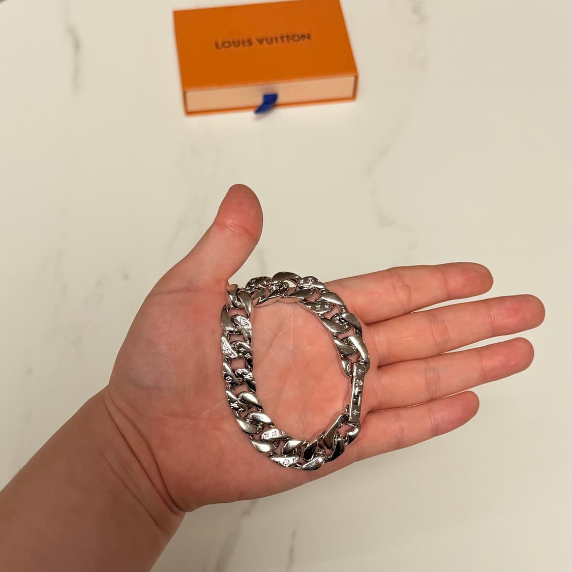 루이비통 모노그램 체인링크 팔찌 상품이미지2